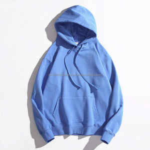 Logo personnalisé de haute qualité 380 grammes coton épais sweats à capuche d'hiver poids lourd éponge française unisexe surdimensionné sweats à capuche pour hommes - Product Image 6