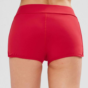 Shorts de Mujer Ajustados de Color Sólido, Transpirables, Último Estilo, Diseño Personalizado, Secado Rápido, Ecológicos, MOQ Bajo - Product Image 6