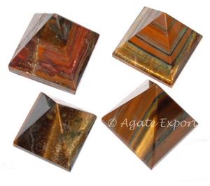 Narmada Stone Pyramids Moss Agate Gemstone Pyramid Moss Agate Pyramid para curación y meditación Comprar al fabricante - Product Image 5