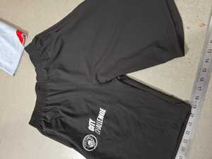 Black Basketball <b>Shorts</b> Lightweight Quick Dry Athletic Training <b>Shorts</b> Elastic Waist Sports Wear - Product Image 3
