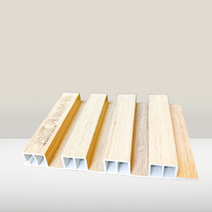 Modern PVC Wall Panels Striped Waterproof Outdoor Decoration Contemporary Style for Commercial Use - Product Image 1