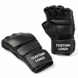 Gants de combat MMA à demi-doigts avec sangle de poignet, directement du fabricant - Product Image 2
