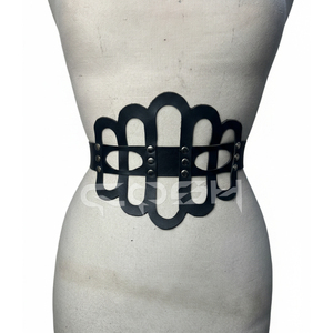 Harnais en similicuir à découpes style cage - Product Image 6