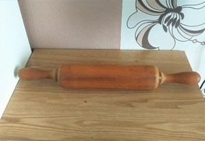 Vintage Primitive Rustic Wooden <b>Rolling</b> <b>Pin</b> - Product Image 2