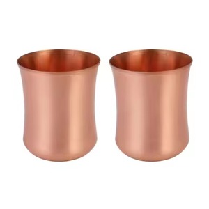 Verre à eau et à boissons 100 % cuivre pur, prix de gros - Product Image 2
