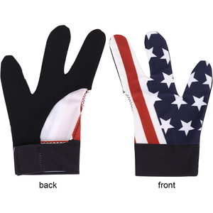 Guantes Deportivos Unisex con Estampado de Bandera Americana, Medios Dedos, para Mano Derecha, Sublimación, Poliéster, para Todas las Estaciones - Product Image 4
