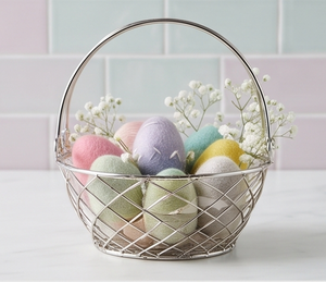 Elegant Metal <b>Wire</b> <b>Storage</b> <b>Basket</b> with Handle For Home Decoration And Neatening Multi Purpose Use Stylish Home Accent - Product Image 6