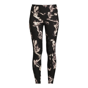 กางเกงเลกกิ้งโยคะเอวสูงสีพื้นสำหรับผู้หญิง ออกแบบเองได้ตามสั่ง ผลิตตามแบบที่คุณต้องการ ระบายอากาศได้ดี รับผลิตแบบ OEM - Product Image 3