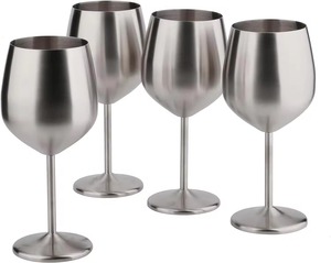Copa de Vino de Metal Premium, Elegante Copa para Beber, para Bodas, Fiestas, Restaurantes, Hoteles, Bar, Vajilla, Colección de Regalos - Product Image 5