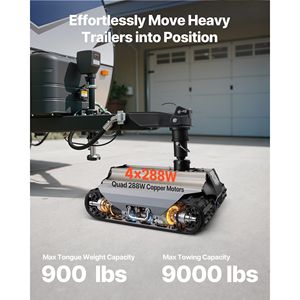 Movimentatore Elettrico per Rimorchi con Telecomando, Capacità di Traino Massima 9000 Libbre, Raggio Wireless 328 Piedi, Accessori Esterni Motorizzati per Camper - Product Image 2