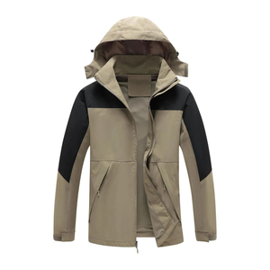 Hot Sale Waterproof Hiking <b>Rain</b> <b>Jacket</b> Hooded For Men Customized Logo Windbreaker Zip-Up High Quality <b>Rain</b> <b>Jacket</b> For Men - Product Image 1