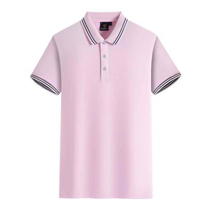 Camiseta de Punto Antiarrugas de Algodón Puro para Hombre TIANCHEN, Modelo Paul's Little Horse, Color Sólido - Product Image 3