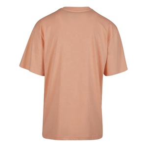 T-shirt décontracté pour homme, rose pâle, à manches courtes, col rond, coupe ample, 100 % coton, couleur unie, jersey tricoté, teint uni, 2027 - Product Image 6
