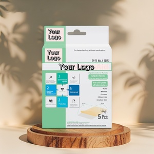 แผ่นไฮโดรคอลลอยด์ LAB20 สำหรับปิดสิว ขนาดใหญ่ ตัดได้ กันน้ำ บรรจุแยกชิ้น - Product Image 1