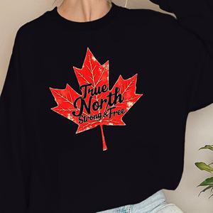 เสื้อสเวตเตอร์ผู้หญิง True North strong Free - Product Image 1