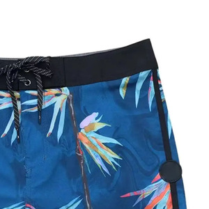 Shorts de sport d'été pour hommes 100 % coton avec cordon de serrage, respirants, séchage rapide, écologiques, fabricant OEM ODM, vente en gros - Product Image 3
