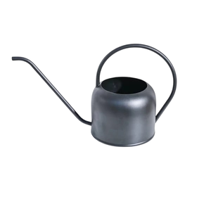 Flower Printed Decorative Red Coated Galvanized Metal Watering Can Easy Pour Water Pot for Indoor and Outdoor <b>Plants</b> <b>Spray</b> - Product Image 3