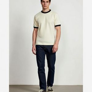Soft Material <b>Men</b> T-Shirt Lightweight Fit <b>Men</b> T-Shirt Comfortable <b>Stretch</b> <b>Men</b> T-Shirt For Everyday Use - Product Image 5
