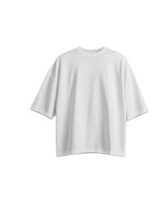 T-shirt à épaules tombantes 100% coton pour hommes Coupe surdimensionnée Séchage rapide Respirant Fil court teint Techniques lavées - Product Image 6