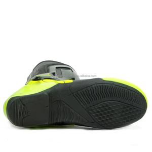 Chaussures de moto en cuir professionnelles, maillot de course personnalisé, bottes de moto confortables à séchage rapide, meilleures ventes - Product Image 2