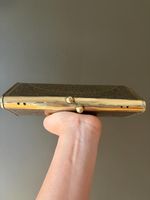 Pochette vintage en laiton gravé, argentée, style ethnique, faite à la main, pour femme, en métal, à prix raisonnable par UO