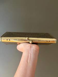 Engraving Vintage Brass <b>Silver</b> <b>Clutch</b> Antique Purse Ethnic Handmade Women Metal <b>Clutch</b> Purse With Reasonable Price By UO - Product Image 4