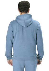 Sweat à capuche surdimensionné en molleton uni personnalisé avec logo, poids lourd 350/380/400/500 GSM, basiques pour hommes, fabriqué au Pakistan - Product Image 3