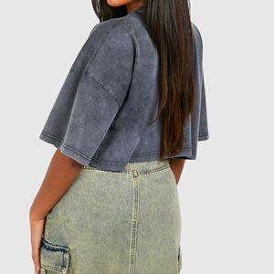 Camisetas de Hombre con Lavado Ácido, Tallas Grandes, al por Mayor, Marca HSI OEM, Tendencia 2026, Lisas, con Impresión de Logotipo Personalizado, Hechas en Pakistán - Product Image 2