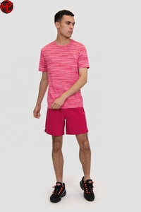 <b>Men's</b> Color Block Hooded Tracksuit Lightweight Windbreaker <b>Jacket</b> and Shorts Set Breathable Quick Dry Casual Outdoor Wear - Product Image 2
