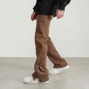 Pantalon de jogging d'hiver pour homme, style moto, confortable, coupe régulière, en molleton, écologique, idéal pour le sport et les loisirs - Product Image 3