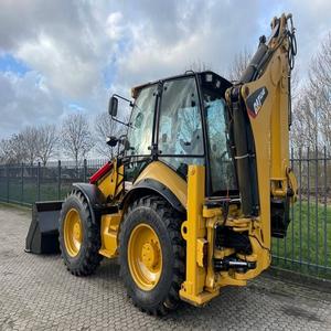 Chargeuse-pelleteuse Cat 434 avec transmission par direction à glissement, capacité nominale de 5 tonnes, godet de chargeur frontal, pompe de 3/7 tonnes, boîte de vitesses - Occasion - Product Image 3