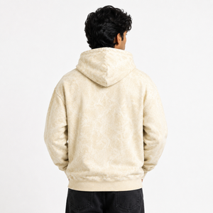 Sudadera con Capucha para Hombre, de Algodón Grueso, Estilo Oversize, con Logotipo Personalizado Bordado, Ropa Casual Urbana al por Mayor - Product Image 2