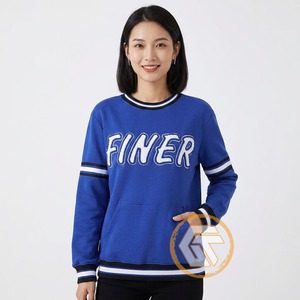 เสื้อสเวตเชิ้ตผ้าฝ้ายฟลีซระบายอากาศสำหรับผู้หญิง Zeta Phi Beta แบบสั่งทำพิเศษจาก Greek Treasures Wholesale สำหรับฤดูหนาว - Product Image 3
