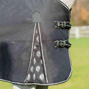 Heavy <b>Weight</b> Nylon Oxford Breathable Canvas <b>Blanket</b> Winter Warm Turnout Quilted Pattern Horse Rug Horse Show Rugs - Product Image 5