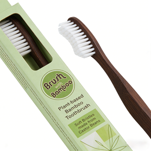 Boîtes à brosses à dents en papier kraft biodégradable écologiques, vente en gros, logo personnalisé en relief, emballage cosmétique - Product Image 1