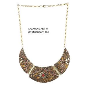 Collar de moda collar tibetano diseños tibetanos de moda collar de la India con cuentas collar tibetano de moda al por mayor - Product Image 2