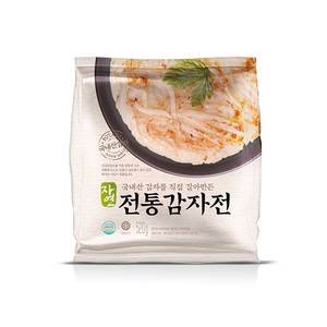 [NATURALCOOK] Panqueques Coreanos Picantes de Camote (Gamja-Jeon) - Aperitivo Vegetal Tradicional Crujiente y Sabroso Congelado - Product Image 1