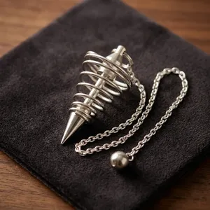 Péndulo Espiral de Latón para Radiestesia, Mayorista de Todo Tipo de Péndulos de Latón para Radiestesia - Product Image 2