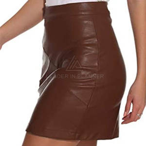 Jupes en cuir pour femmes de haute qualité fabriquées au Pakistan, prix de gros, pour usage extérieur - Product Image 2