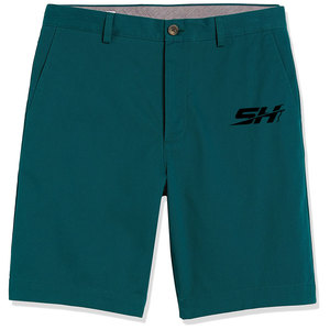 Shorts de golf tendance SH Logo pour hommes, en tissu polyester doux pour la peau, fermeture à boutons, poche, shorts de golf d'été - Product Image 1
