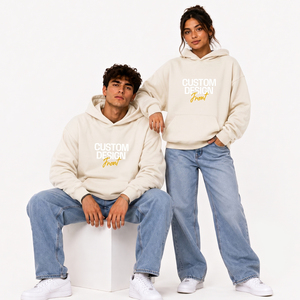 Vente flash : Sweat-shirts à capuche à épaules tombantes, grande taille, 100% coton molletonné, sweat-shirts à capuche surdimensionnés personnalisés, unisexe pour hommes - Product Image 4