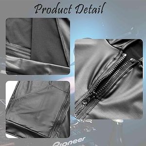 Camiseta sin mangas de cuero para hombre con capucha, la mejor calidad, precio económico, servicio OEM, ropa de gimnasio personalizada. - Product Image 3