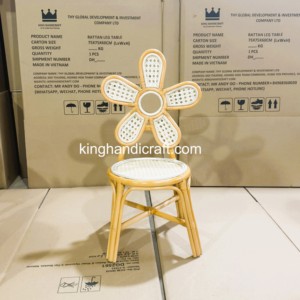 Chaise pour enfants en rotin faite à la main sur mesure pour événements festifs, siège tressé écologique pour enfants pour anniversaires, mariages, location - Product Image 6
