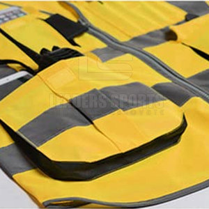 Chaleco de Seguridad Transpirable de Alta Calidad LEADER SPORTS LS-SV-04 para Hombre, Ropa de Trabajo 2026, Reflectante, Opciones Personalizables - Product Image 3