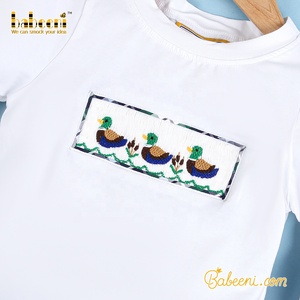 ชุดเสื้อผ้าเด็กผู้ชายลายเป็ดและแมวน่ารักชุดเสื้อผ้าเด็กผู้ชาย ODM OEM-BB2081 - Product Image 5