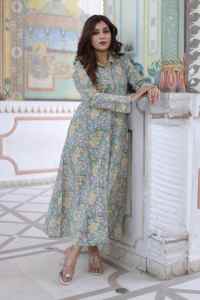 ชุดเดรสโบโฮทำมือสำหรับผู้หญิงผ้าฝ้ายออร์แกนิกอินเทรนด์พิมพ์ลายดอกไม้สไตล์หวานลำลองสำหรับฤดูร้อนของขวัญวาเลนไทน์ที่สมบูรณ์แบบ - Product Image 2