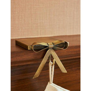 Antique Knot Design <b>Stocking</b> <b>Holder</b> Gift Items Christmas Home Decoration <b>Stocking</b> Hook Wholesale Supplier - Product Image 1