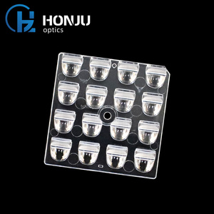 HONJU haute puissance projecteur LED lentille polarisée 30 degrés <span class=keywords><strong>stade</strong></span> PC matériel motif carré Structure plan-convexe - Product Image 2