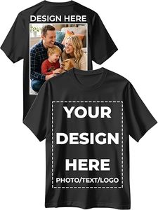 T-shirt formel pour homme en coton 100% imprimé surdimensionné avec col roulé et manches courtes - Product Image 4