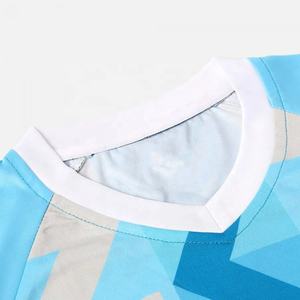 Camiseta de Fútbol de Manga Corta Transpirable de Verano Personalizada de Alta Calidad para Unisex, Kits de Ropa Deportiva al por Mayor, 100% Poliéster - Product Image 4